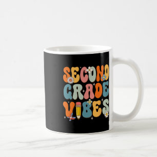 Mug Premier Jour De L'École Vibes De Deuxième Année De