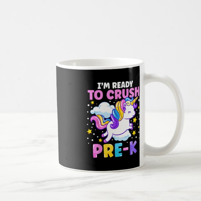 Mug Premier jour d'école maternelle Je suis prêt à écr (Droite)
