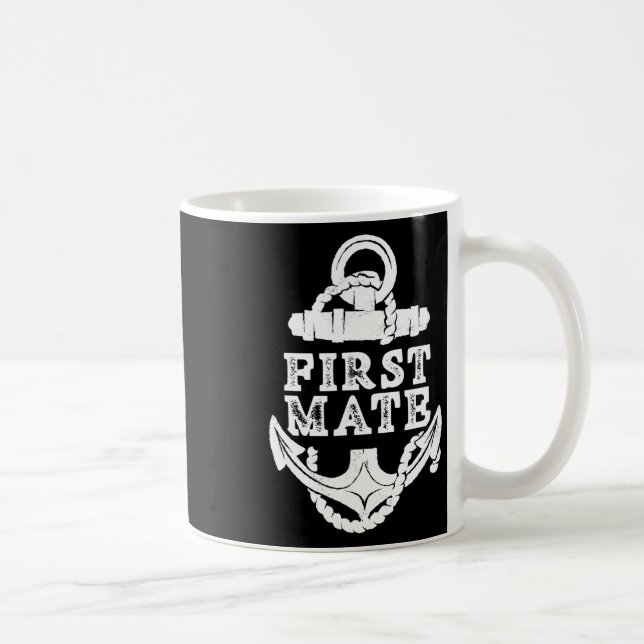 Mug Premier lieutenant yacht navire mer bateau  (Droite)