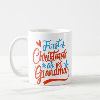 Mug Premier Noël comme grand-mère