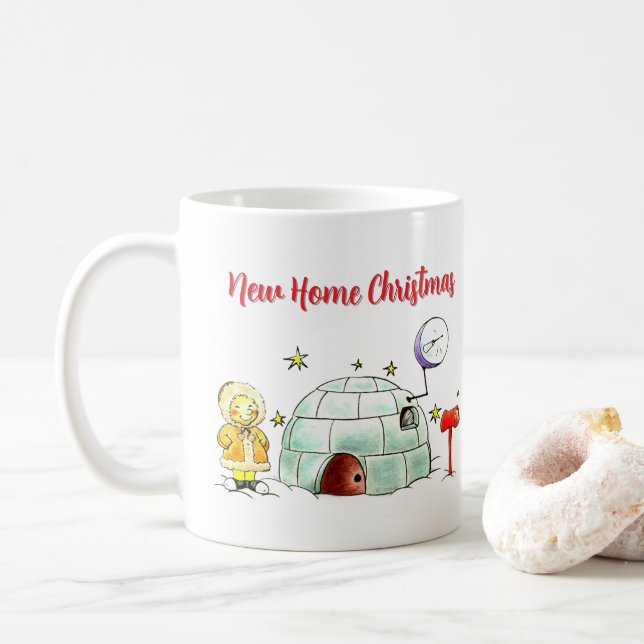 Mug Premier Noël dans ma nouvelle maison (Avec donut)