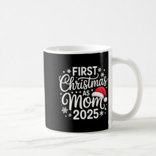 Mug Premier Noël en tant que maman 2025 Flocon de Noël