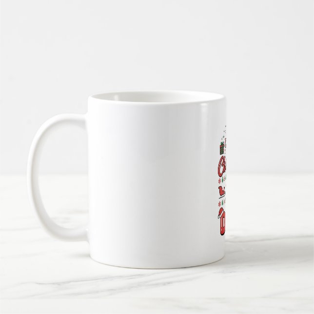 Mug Premier Noël Papa Fêtes (Gauche)