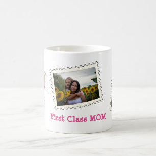 Mug Première Classe MOM Meilleure MOM Ever 3 photos pe
