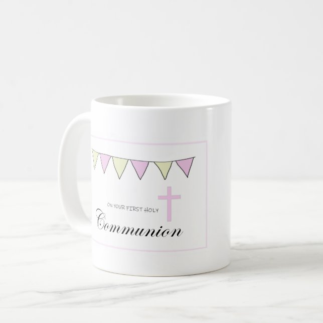 Mug Première communion (Devant gauche)