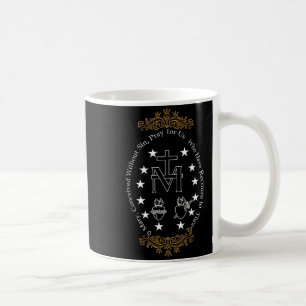 Mug Première communion catholique O Marie pour garçon