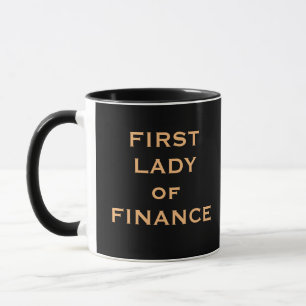 Mug Première dame des finances Spécial CFO Funny Job T