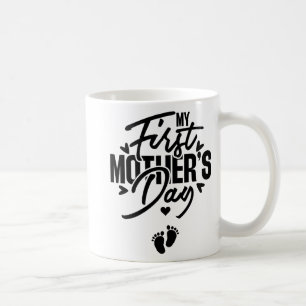 Mug Première Fête de la mère Grossesse Faire-part Mama