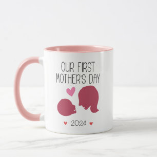 Mug Première Fête des mères Maman Personnalisée