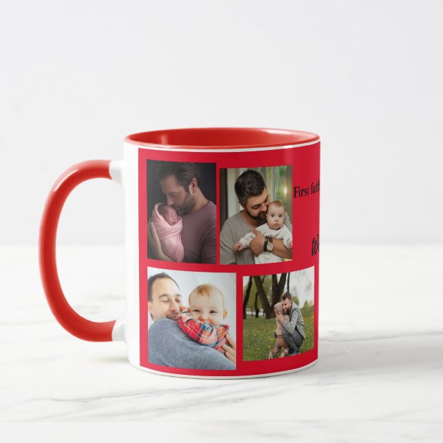 Mug Première fête des pères au meilleur père du monde (Gauche)