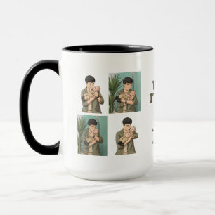 Mug Première fête des pères Papa est 2026 Style Anime