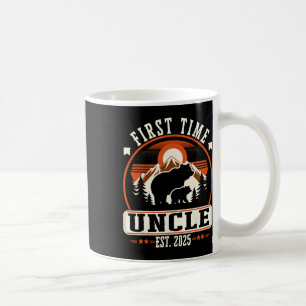 Mug Première Fois Oncle Est 2025 Pour Nouveau Père Drô