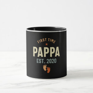 Mug Première Fois Pappa Est 2020 Daddy Cadeau