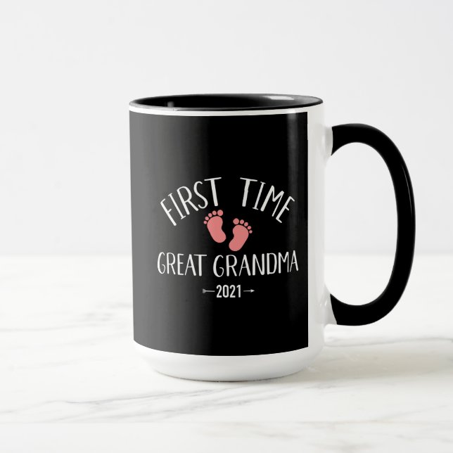 Mug Première grand-mère de 2021 (Droite)