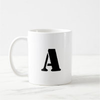 Première lettre | Teal Monogram Modern Stylish Coo