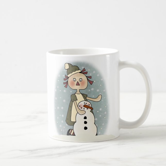 Mug Première neige de Ragdoll (Droite)