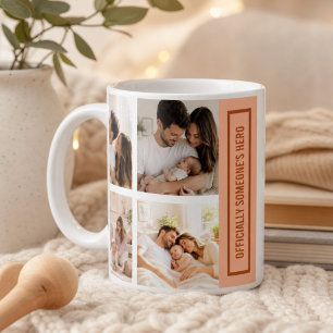 Mug Première photo de la fête des pères : officielleme