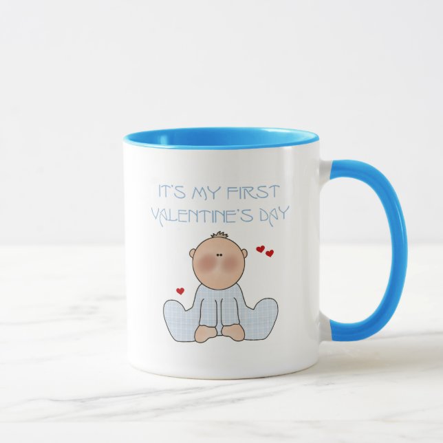 Mug Première Saint-Valentin de bébé (Droite)