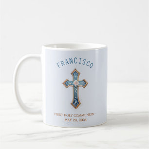 Mug Première Sainte Communion Événement religieux Flor