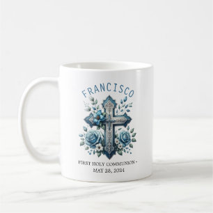 Mug Première Sainte Communion Événement religieux Flor
