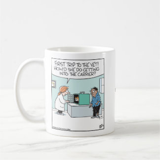 Mug Première visite du chat chez le vétérinaire