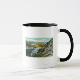 Mug Première vue de falaise de lac Megunticook