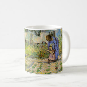 Mug Premières étapes (après Millet) par Vincent van Go
