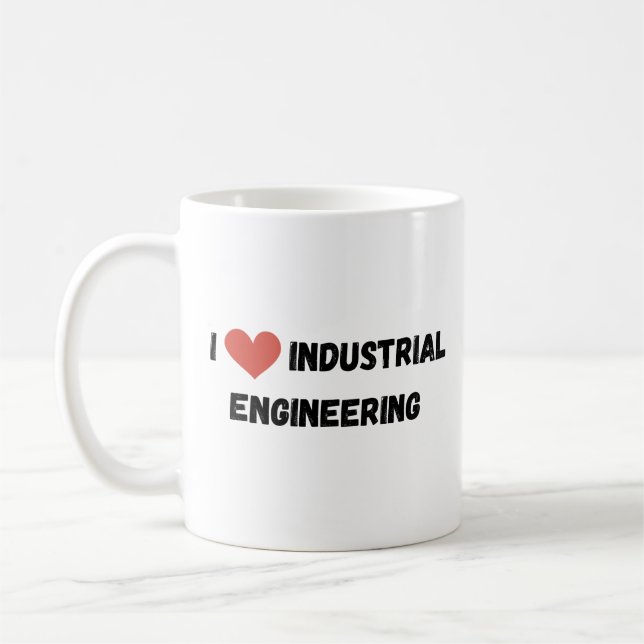 Mug Premium 'I Love Engineering' Jarra : Célébrez votr (Gauche)