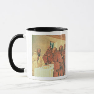 Mug Prenant la communion, de la vie de St Benoît (f