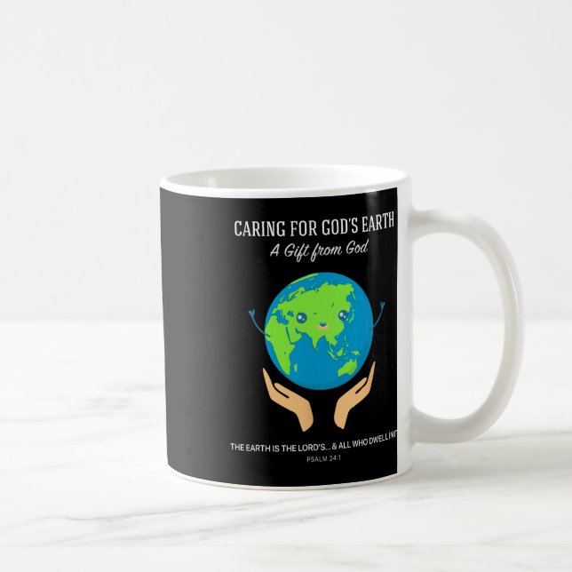 Mug Prendre soin de la Terre de Dieu - Christian Creat (Droite)