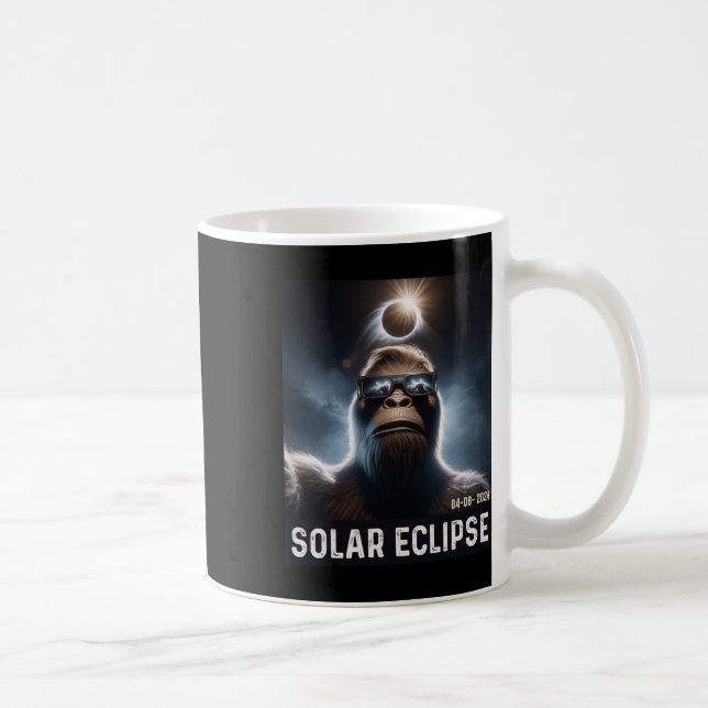 Mug Prendre Un Selfie Avec Solaire 2024 Eclipse Verres (Droite)