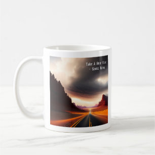 Mug Prendre Une Nouvelle Couverture De Route Art