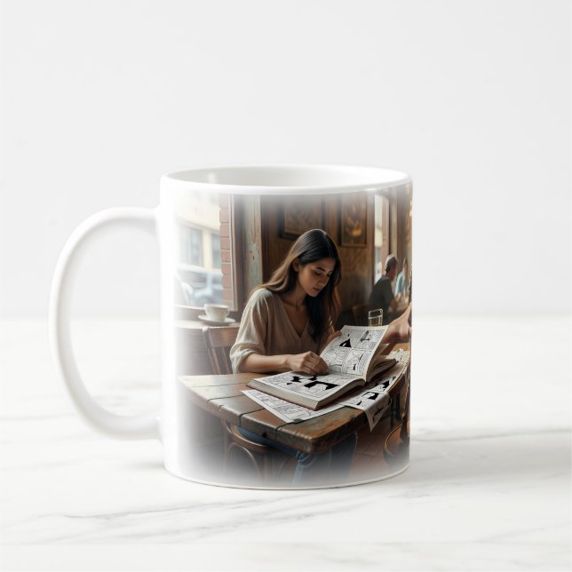 Mug Prends-moi Fille et Héros de Bande Dessinée Poster (Gauche)