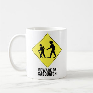 Mug Prenez garde de Sasquatch