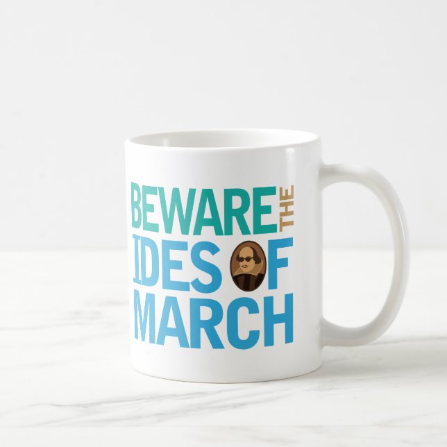 Mug Prenez garde des ides de mars Shakespeare (Droite)