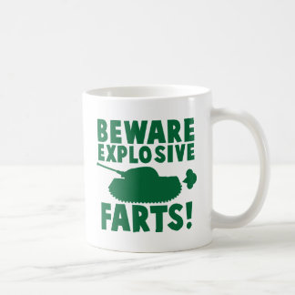 Mug Prenez garde des PETS EXPLOSIFS !