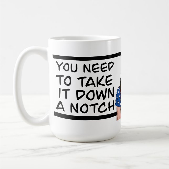 Mug Prenez-le dans un Notch - Dîner en Amérique (Gauche)
