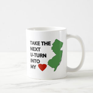 Mug Prenez le prochain demi-tour dans mon coeur