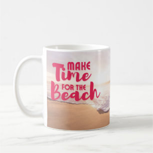 Mug Prenez le temps de la plage