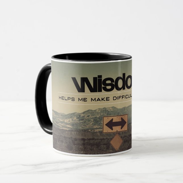 Mug Prenez les décisions difficiles (Devant gauche)