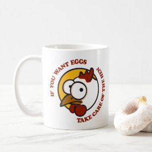 Mug Prenez soin de la poule 1