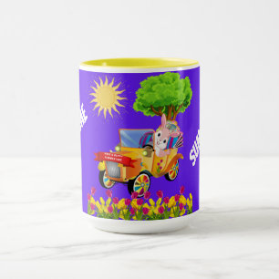 Mug Prenez Un Bon Café À Deux Tons En Été