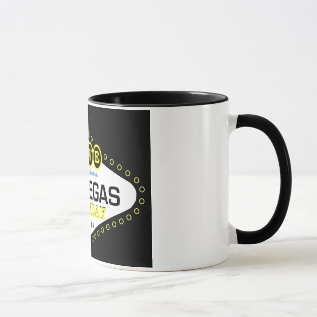 Mug Prenez Un Fabuleux Las Vegas Anniversaire Ringer T (Droite)