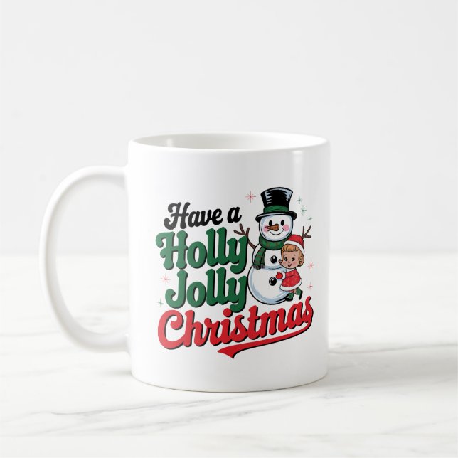 Mug Prenez un Holly Jolly Christmas (Gauche)