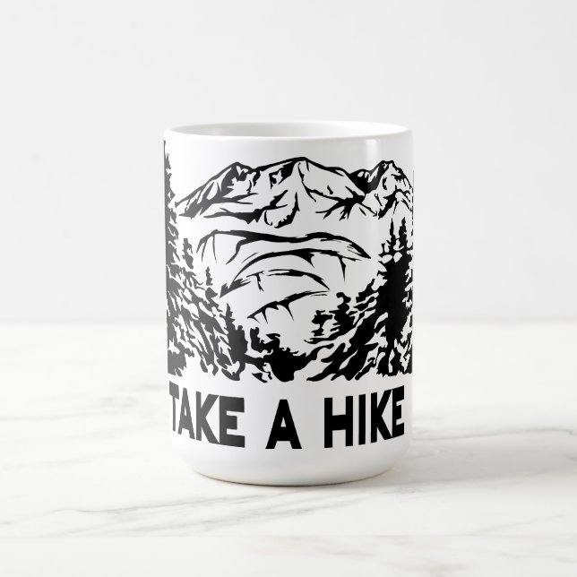 Mug Prenez une citation Hippique paysage montagnard mo (Centre)