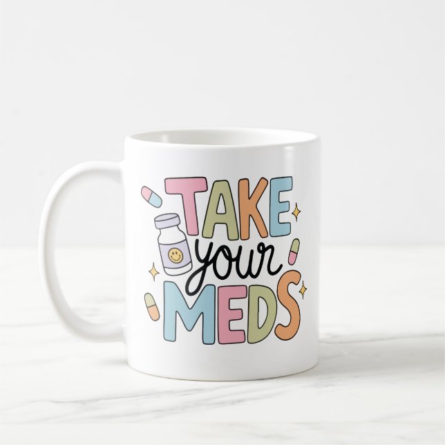 Mug Prenez vos médicaments (Gauche)