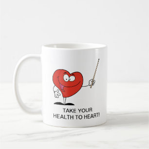 Mug Prenez votre santé au coeur