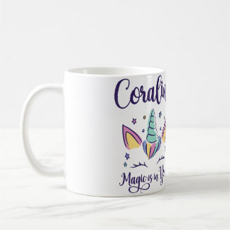 Mug Prénom Coraline Magie Personnalisée Est En Vous C