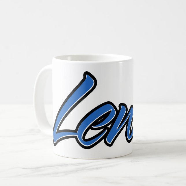 Mug Prénom de Lewis (Devant gauche)