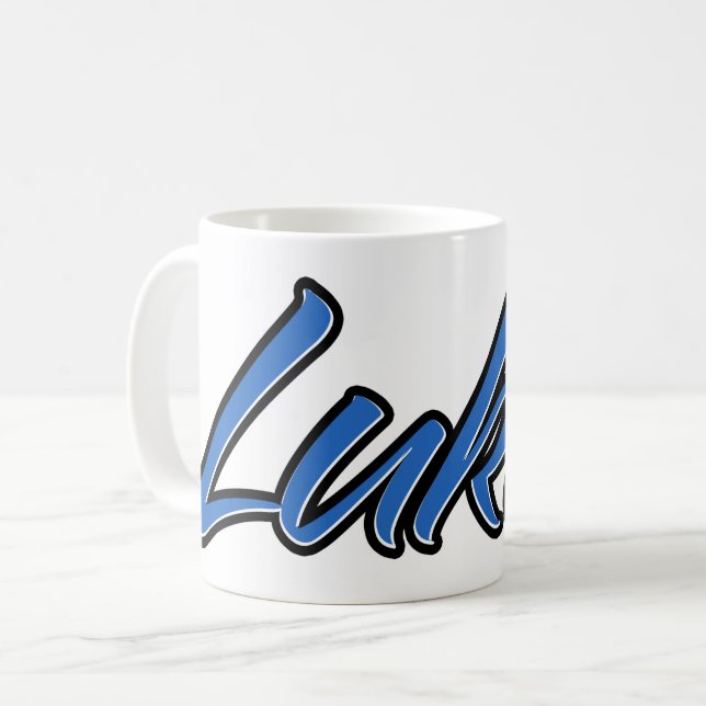 Mug Prénom de Luka (Devant gauche)